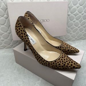 Jimmy Choo Leopard Skin Pump